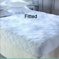 Carpenter Co. Contract Soft Flat Mattress Pad with Anchor Bands 